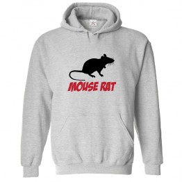 Mouse Rat Cartoon Unisex Funny Kids and Adults Pullover Hoodie